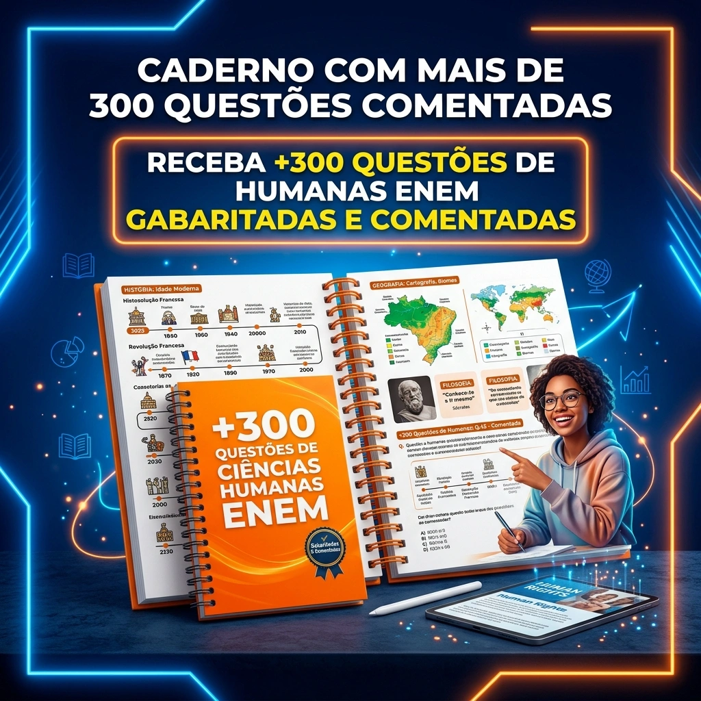 Bônus 1 - Caderno de Questões Humanas Comentadas